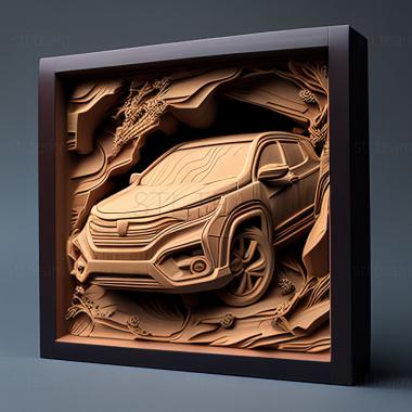 3D model Honda CR V (STL)